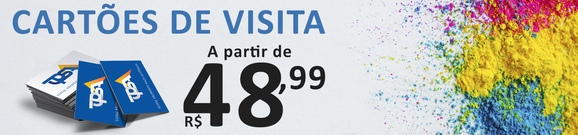 Banner cartão de visita
