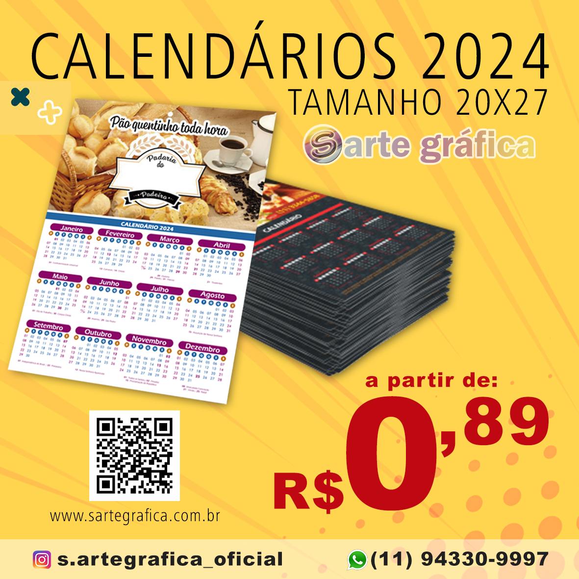 Calendários 2024